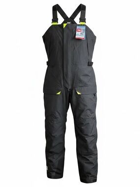 Helly Hansen Skagen Offshore Sailing Bibs XXL NWT Ebony Waterproof Ocean Bound